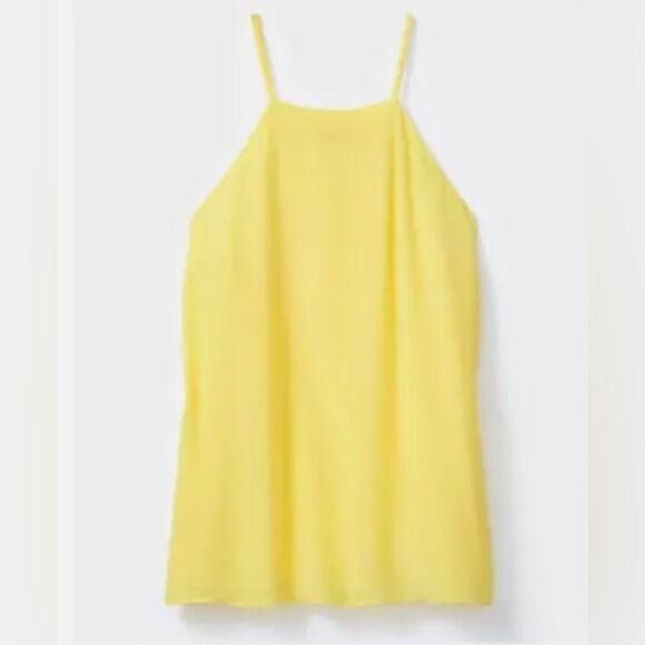 LILLY PULITZER  Rae Silk Top/Camisole - Lilly's Lemon Yellow NWT - Picture 1 of 9